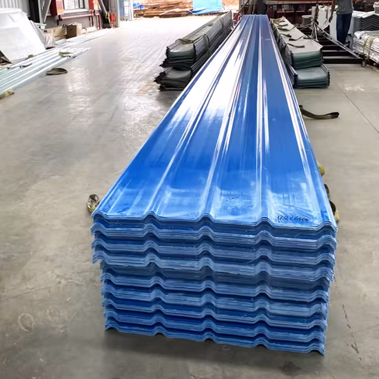 White FRP Corrugated Wall Panel