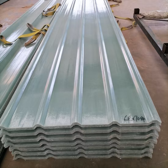 White FRP Corrugated Wall Panel