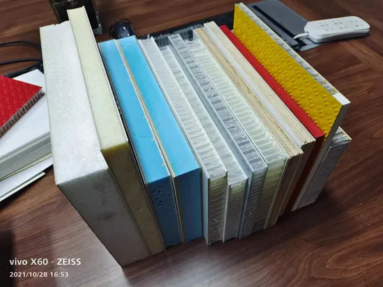 냉장 트럭 본체용 UV 저항 섬유 유리 FRP PU 폼 패널