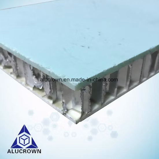 밴을 위한 고광택 검정색 FRP 섬유유리 벌집 샌드위치 패널